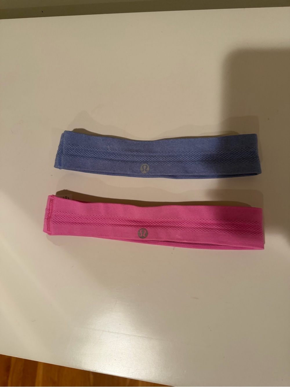 lululemon athletica Blue and Pink Stretch Hairbands